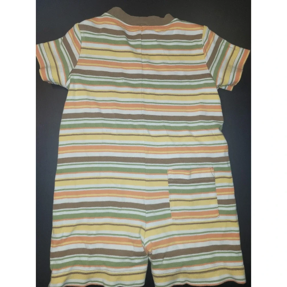 Gymboree‎ Striped Romper Short Sleeve One Piece Bodysuit 6-12 mos from 2007